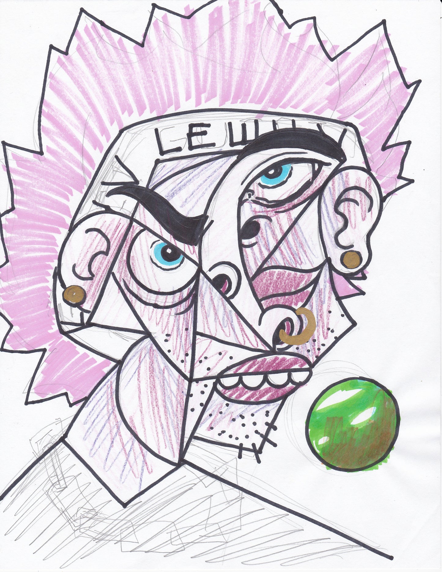 PINK HAIR PUNK