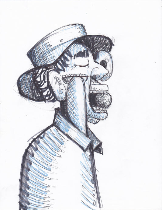 FISHERMAN EATING