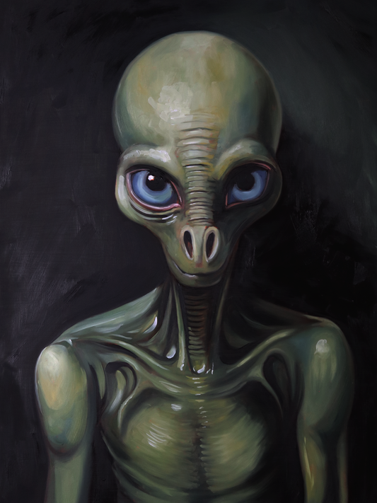 "CIA ALIEN" ORIGINAL