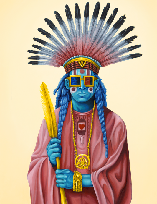 'CHIEF NOGGLE' PRINT